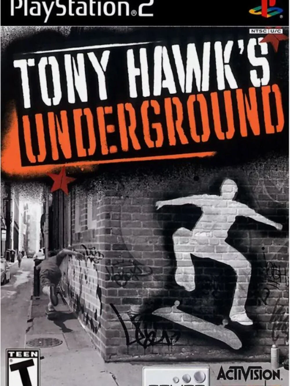 Tony Hawk's Underground PS2 (Sony PlayStation 2, 2003) Disc Good THUG